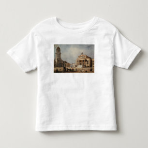 T-shirt Pour Les Tous Petits Le théâtre royal et la nouvelle église, 1833