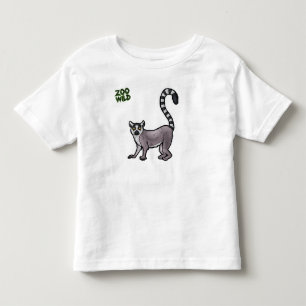 T-shirt Pour Les Tous Petits Lémur coupé la queue par anneau