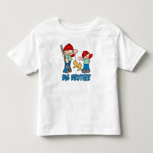 T-shirt Pour Les Tous Petits Les amis de la pêche Big Brother