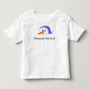 T-shirt Pour Les Tous Petits Les bonshommes de neige sont cool