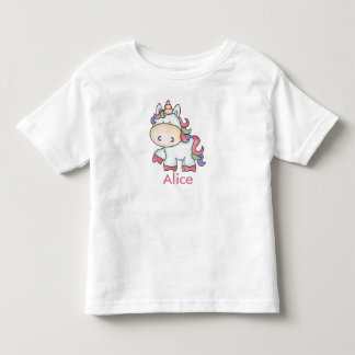 T-shirt Pour Les Tous Petits Les cadeaux Unicorne Personnalisés d'Alice