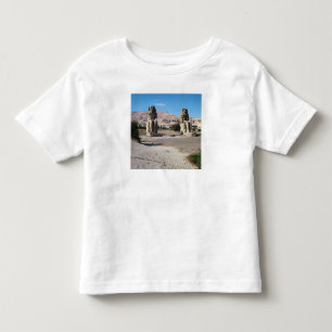 T-shirt Pour Les Tous Petits Les colosses de Memnon, statues d'Amenhotep