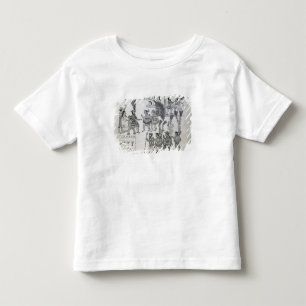 T-shirt Pour Les Tous Petits Les dernières redditions aztèques de Cuauhtemoc