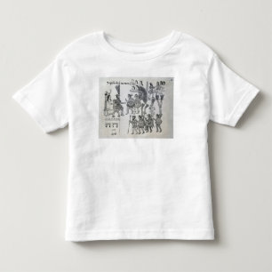 T-shirt Pour Les Tous Petits Les dernières redditions aztèques de Cuauhtemoc