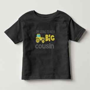 T-shirt Pour Les Tous Petits Les enfants Tracteur Big Cousin Fermier