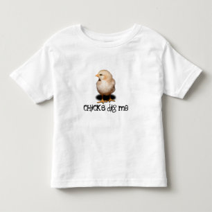T-shirt Pour Les Tous Petits Les filles me creusent