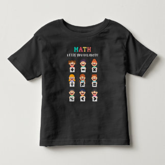 T-shirt Pour Les Tous Petits Les maths vous gardent en équilibre