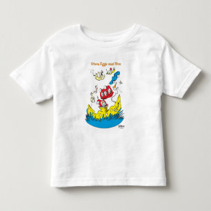 T-shirt Pour Les Tous Petits Les œufs verts et le jambon Je ne les aime nulle