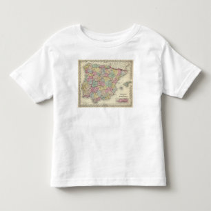 T-shirt Pour Les Tous Petits L'Espagne et le Portugal 3