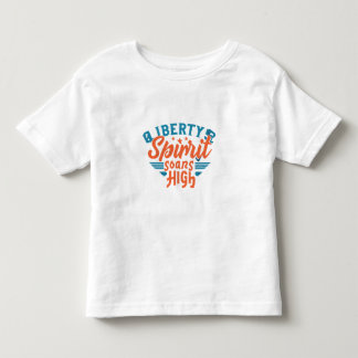 T-shirt Pour Les Tous Petits L'esprit de liberté s'élève
