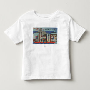 T-shirt Pour Les Tous Petits Lettre ScenesOhio d'OhioBuckeye LakeLarge