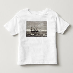 T-shirt Pour Les Tous Petits L'expédition de Pôle Nord