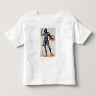 T-shirt Pour Les Tous Petits L'homme Pictish tenant un bouclier