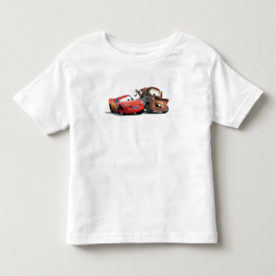 T-shirt Pour Les Tous Petits Lightning McQueen et Tow Mater Disney