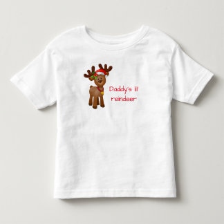 T-shirt Pour Les Tous Petits Lil's Reindeer de papa