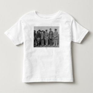 T-shirt Pour Les Tous Petits Lindbergh et Wright à la photographie de champ de
