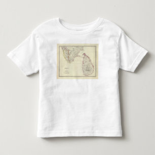 T-shirt Pour Les Tous Petits L'Inde I et la Ceylan