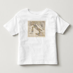 T-shirt Pour Les Tous Petits L'Italie à sa division ecclésiastique
