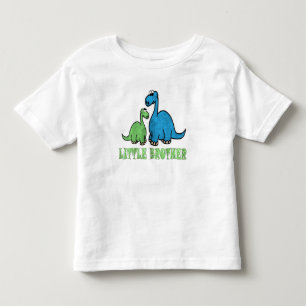 T-shirt Pour Les Tous Petits Little Brother Dino