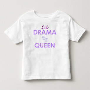 T-shirt Pour Les Tous Petits Little Drama Queen