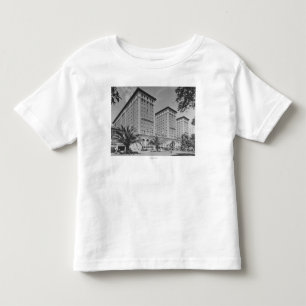 T-shirt Pour Les Tous Petits Los Angeles, vue de CA d'hôtel de Biltmore et