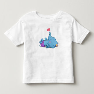 T-shirt Pour Les Tous Petits Lovephant