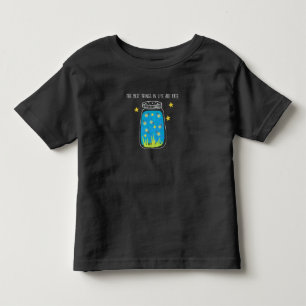 T-shirt Pour Les Tous Petits Lucioles la nuit