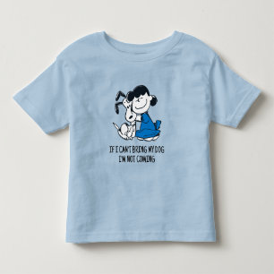 T-shirt Pour Les Tous Petits Lucy Hugging Snoopy