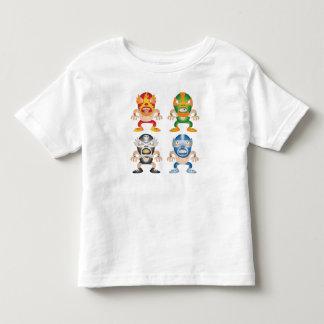 T-shirt Pour Les Tous Petits Lutteurs de Mexicain de bande dessinée