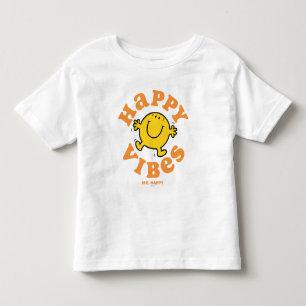 T-shirt Pour Les Tous Petits M. Happy Vibes