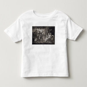 T-shirt Pour Les Tous Petits Macbeth, les trois sorcières et Hecate dans l'act