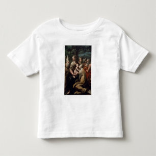 T-shirt Pour Les Tous Petits Madonna et enfant avec les saints, c.1529 (huile