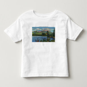 T-shirt Pour Les Tous Petits MaineView de bâti Katahdin et d'étang de Daicey
