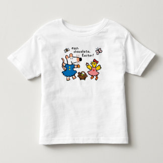T-shirt Pour Les Tous Petits Maisy et Tallulah Pâques