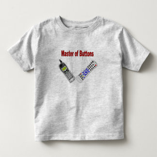 T-shirt Pour Les Tous Petits Maître des boutons