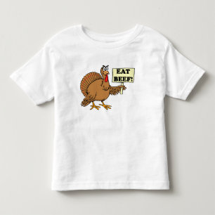 T-shirt Pour Les Tous Petits Mangez du boeuf