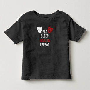 T-shirt Pour Les Tous Petits Mangez le sommeil après la répétition - Musical Br