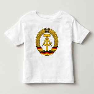 T-shirt Pour Les Tous Petits Manteau de l'Allemagne de l'Est des bras/du joint