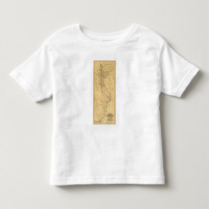 T-shirt Pour Les Tous Petits Marais de sel de Baie de San Franciso