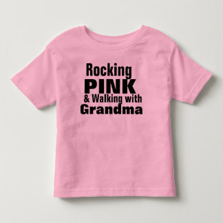 T-shirt Pour Les Tous Petits Marche avec la chemise de cancer du sein de