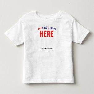 T-SHIRT POUR LES TOUS PETITS MARQUE BLANCHE MODERNE ET PERSONNALISABLE VÉRIFIÉE