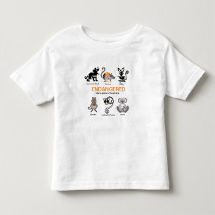 T-shirt Pour Les Tous Petits MARSUPIALS - Faune - Animaux en danger -