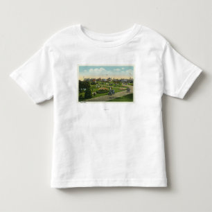 T-shirt Pour Les Tous Petits Martha's Vineyard, vue de parc d'océan