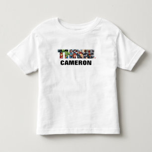 T-shirt Pour Les Tous Petits Marvel Avengers - Anniversaire