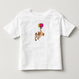T-shirt Pour Les Tous Petits Meerkat avec ballon