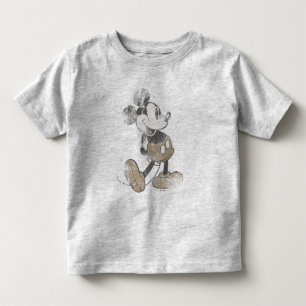 T-shirt Pour Les Tous Petits Mickey classique Perturbé