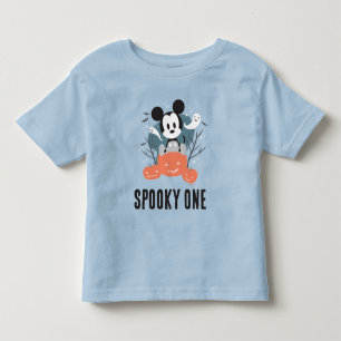T-shirt Pour Les Tous Petits Mickey Mouse   Halloween Éffrayant un anniversaire