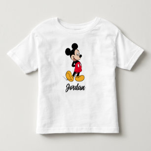T-shirt Pour Les Tous Petits Mickey Mouse Mains Derrière Le Dos