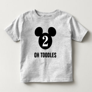 T-shirt Pour Les Tous Petits Mickey Mouse Oh Toodles