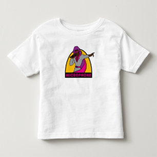 T-shirt Pour Les Tous Petits Microphone - enfant en bas âge